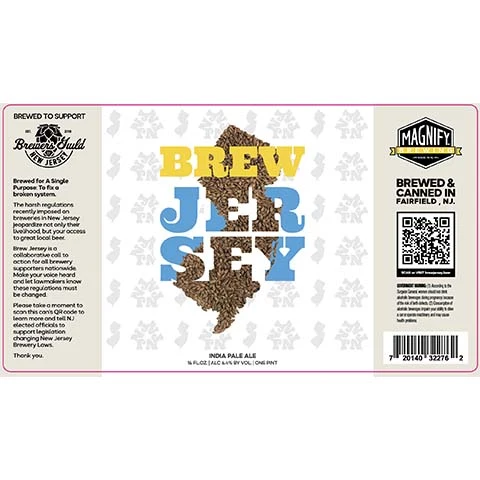 Magnify Brew Jersey IPA
