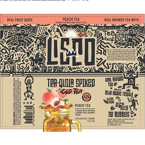 Lisco Peach Tea