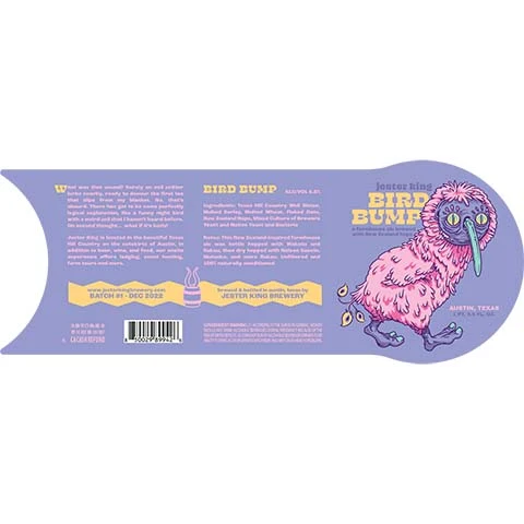 Jester King Bird Bump Farmhouse Ale