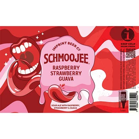 Imprint Schmoojee Raspberry Strawberry Guava Sour Ale