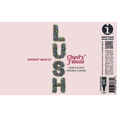 Imprint Cherry Freeze Lush Sour Ale