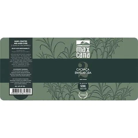 Maxcana Cachaca Envelhecida