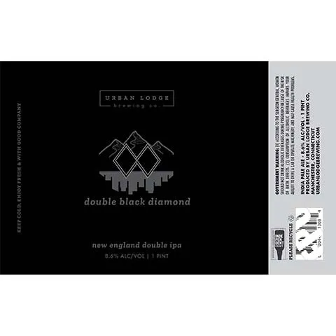 Urban Lodge Double Black Diamond DIPA