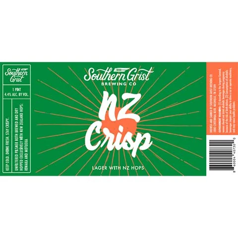 Southern Grist NZ Crisp Lager