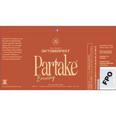 Partake Oktoberfest (Non-Alcoholic)