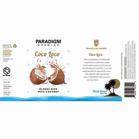 Paradigm Coco Loco Blonde