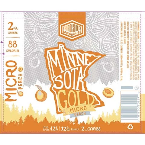 Third Street Minnesota Gold Micro Peach