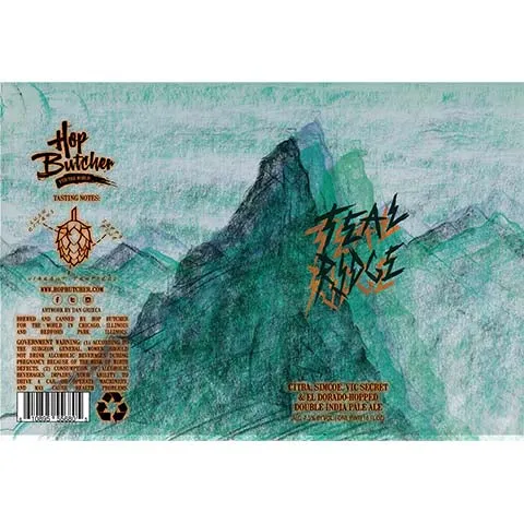 Hop Butcher Teal Ridge DIPA