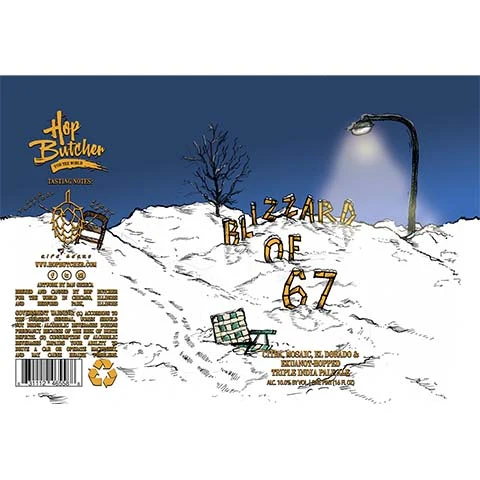 Hop Butcher Blizzard of 67 TIPA