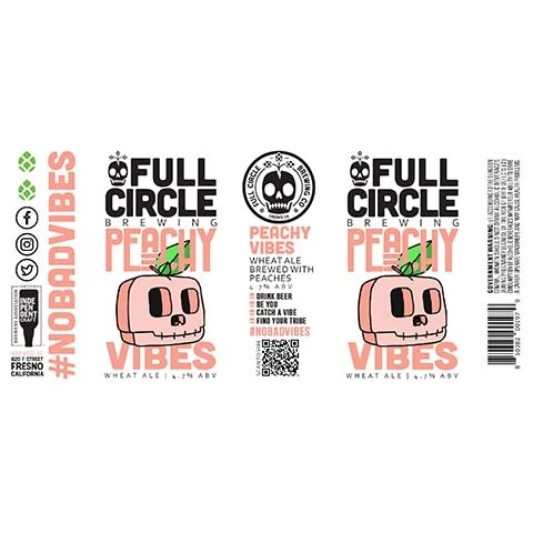 Full Circle Peachy Vibes Wheat Ale