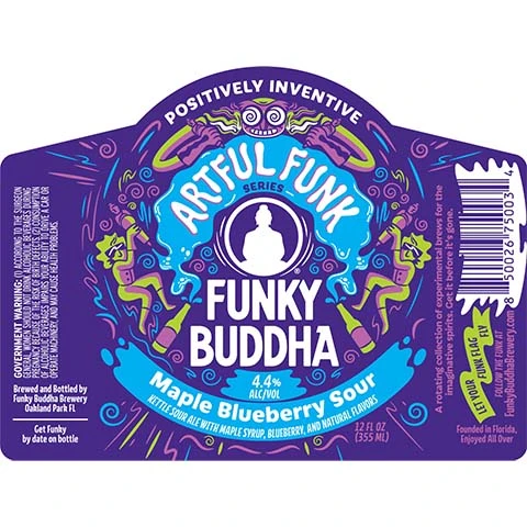 Funky Buddha Artful Funk Maple Blueberry Sour Ale