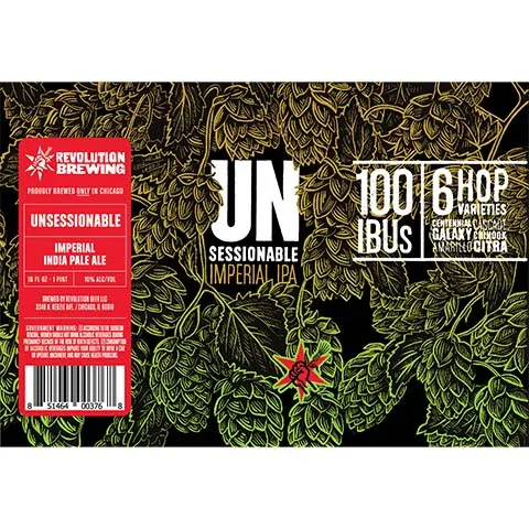 Revolution Unsessionable Imperial IPA