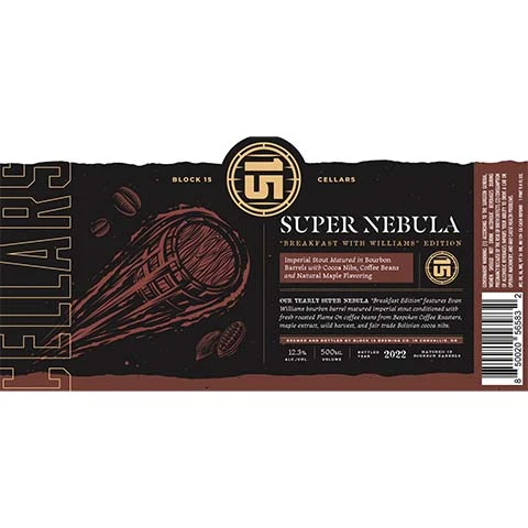 Block 15 Super Nebula Breakfast with Willams Imperial Stout