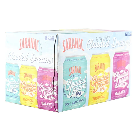 Saranac Clouded Dreams Variety 6-Pack