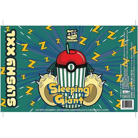 450 North Sleeping Giant Slushy XXL Sour Ale