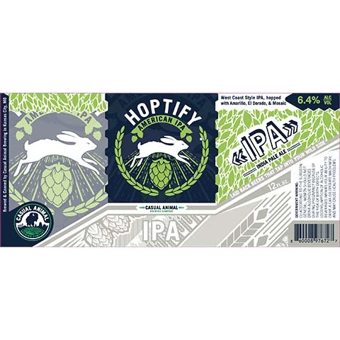 Casual Animal Hoptify IPA