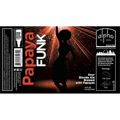 Alpha Papaya Funk Sour Blonde Ale
