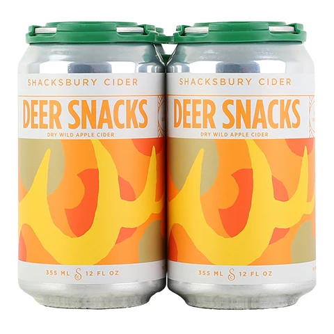 Shacksbury Deer Snacks Cider