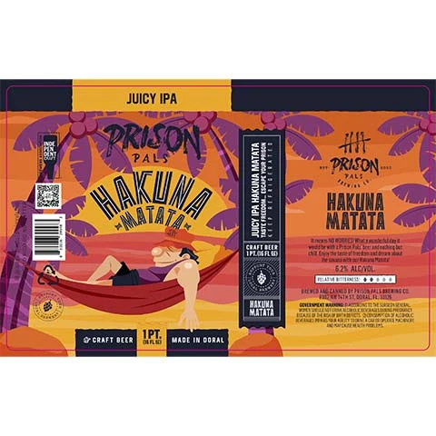 Prision Pals Hakuna Matata IPA