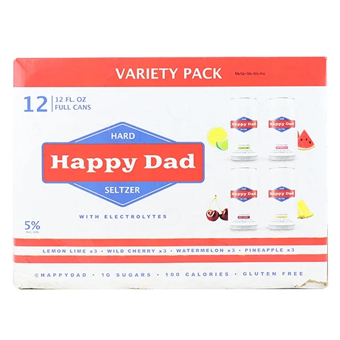 Happy Dad Hard Seltzer Variety Pack