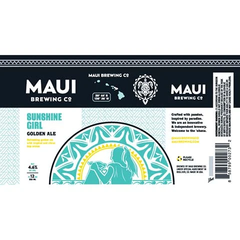 Maui Sunshine Girl Golden Ale