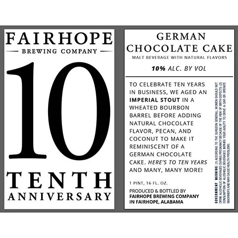 Fairhope German Chocolate Cake