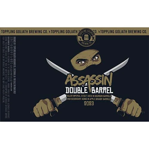 Toppling Goliath Assasin Double Barrel Killer Imperial Stout