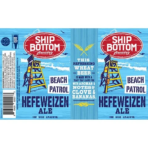 Ship Bottom Beach Patrol Hefeweizen Ale