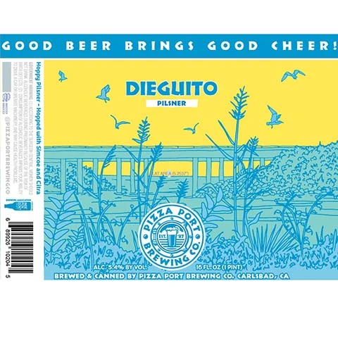 Pizza Port Dieguito Pilsner