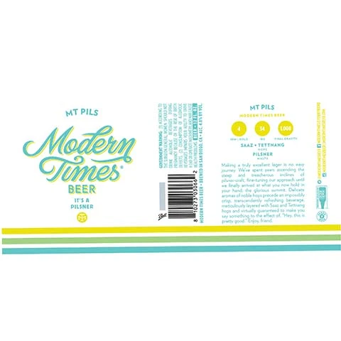 Modern Times MT Pils