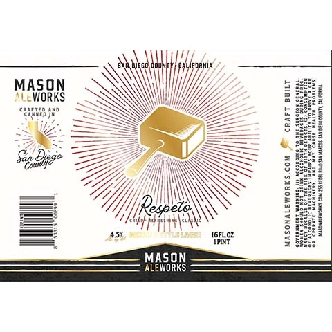 Mason Aleworks Respeto Lager