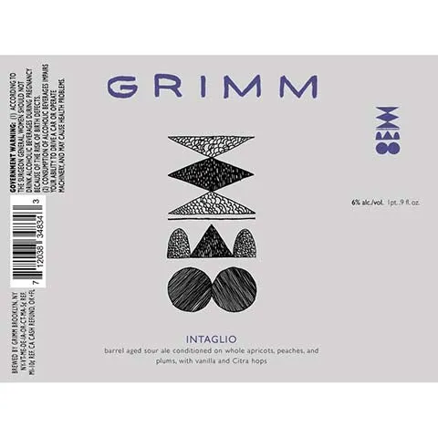 Grimm Intaglio Sour Ale