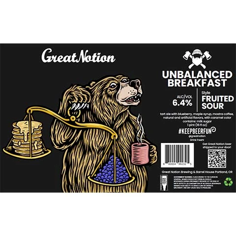 Great Notion Unbalanced Breakfast Fruited Sour