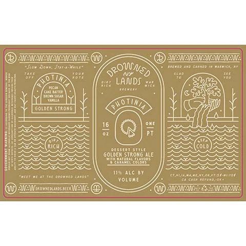 Drowned Lands Photinia Golden Strong Ale