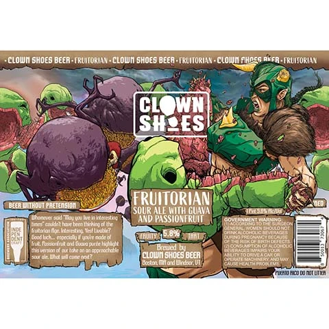 Clown Shoes Fruitorian Sour Ale (Guava and Passionfruit)