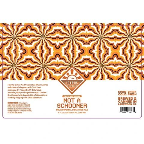 Icarus Not A Schooner Brux Imperial IPA