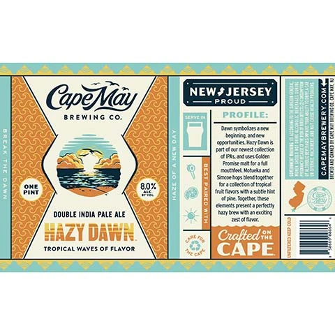 Cape May Hazy Dawn DIPA