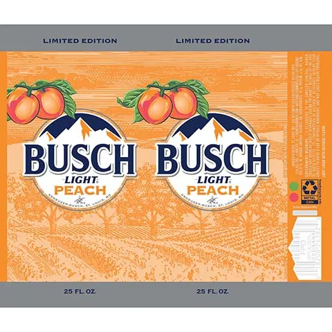 Busch Light Peach