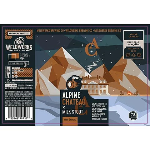 Weldwerks Alpine Chateau Milk Stout