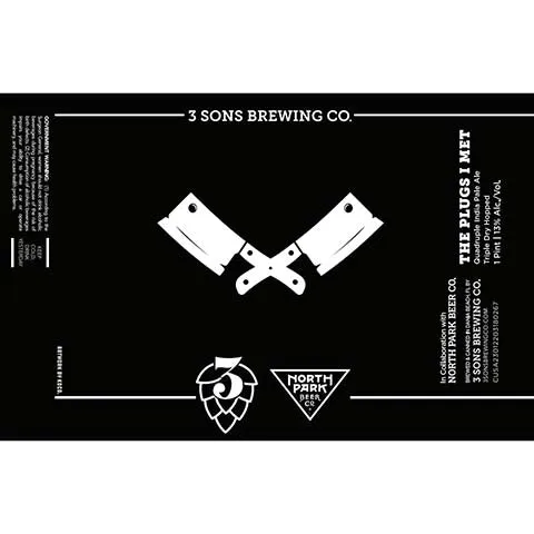 3 Sons The Plugs I Met Quadruple IPA