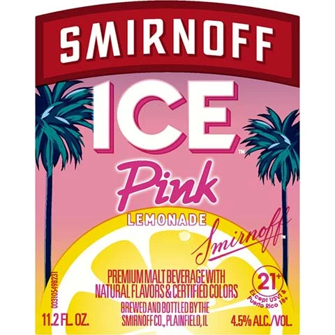 Smirnoff Ice Pink Lemonade