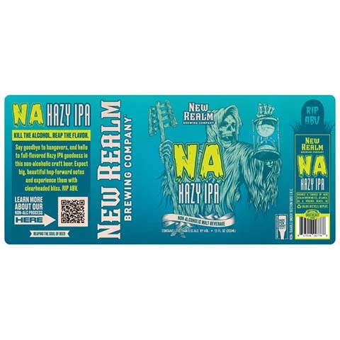 New Realm NA Hazy IPA (Non-Alcoholic)