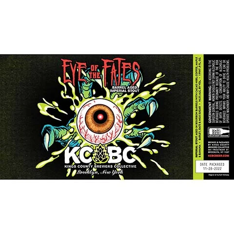 Kings County Brewers Collective Eye of the Fates Imperial Stout