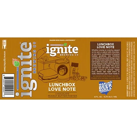 Ignite Lunchbox Love Note Porter