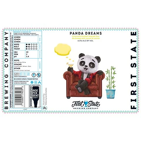 First State Panda Dreams Sour Ale