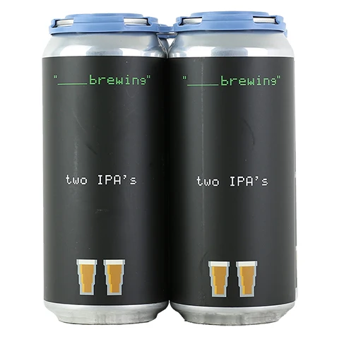 Blank Two IPA's
