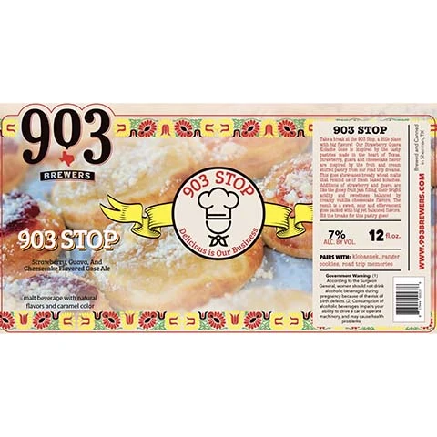 903 Brewers 903 Stop Gose Ale