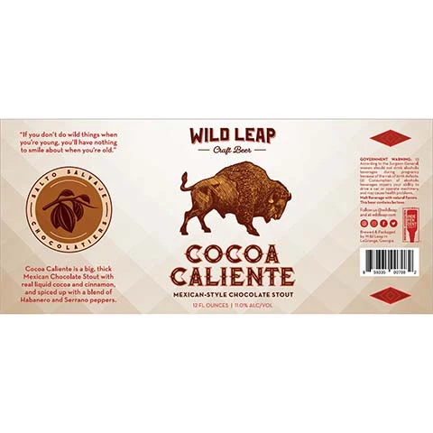 Wild Leap Cocoa Caliente Chocolate Stout