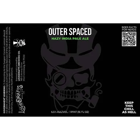Lovedrafts Outer Spaced Hazy IPA