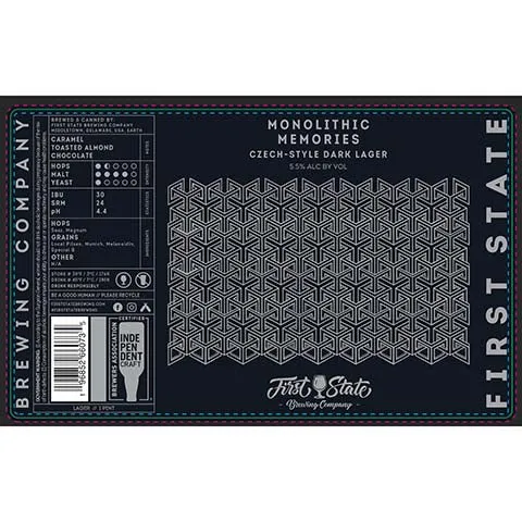 First State Monolithic Memories Dark Lager